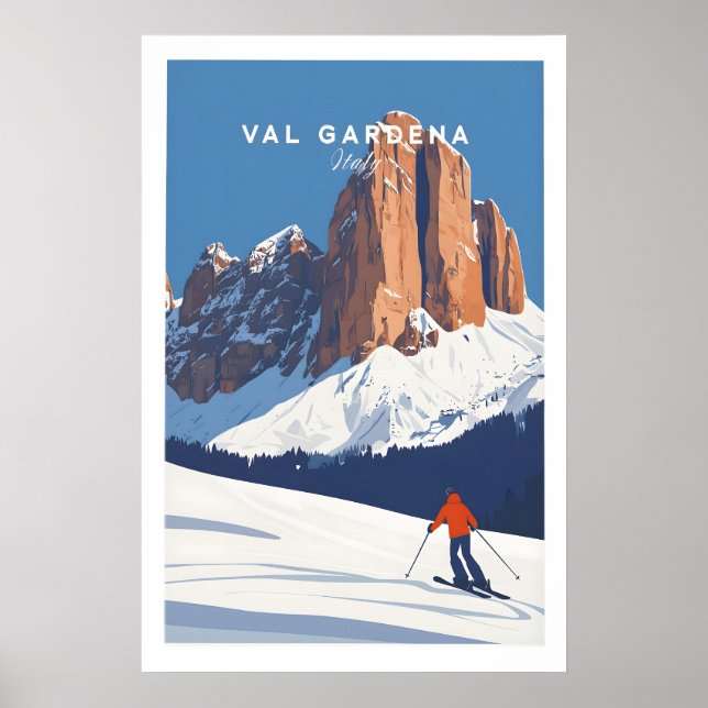 Impressão Val Gardena Itália 1 (Frente)