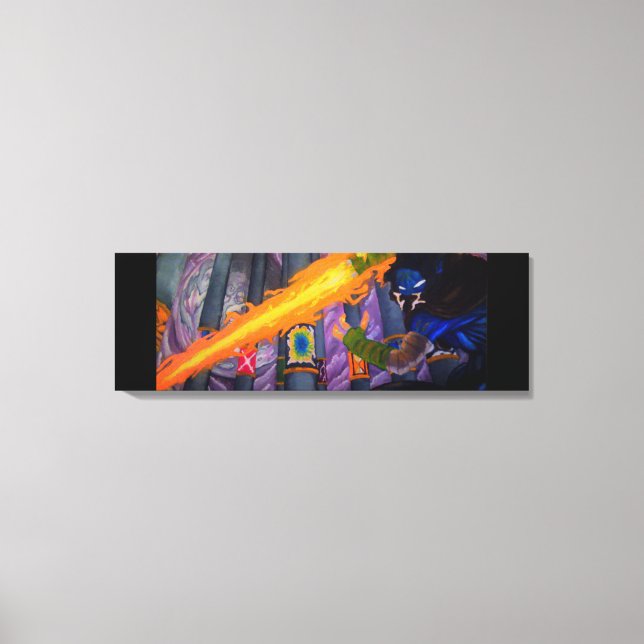 Impressão Vampiro Canvas (Frente)