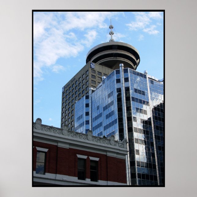 Impressão Vancouver Poster Impressão Vancouver Cit (Frente)