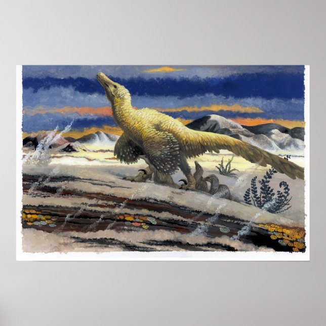 Impressão Velociraptor Sandstorm (Frente)