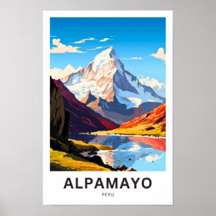 Impressão Viagem Alpamayo Peru