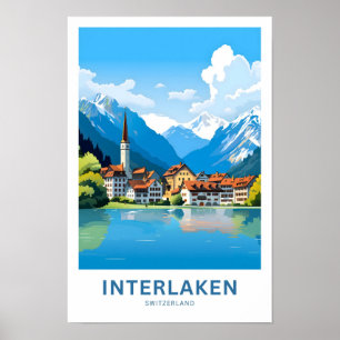 Impressão Viagem de Suiça de de intervalo