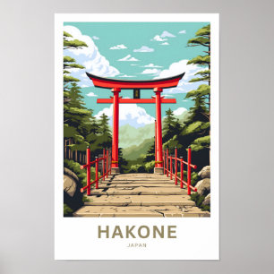 Impressão Viagem do Japão Hakone