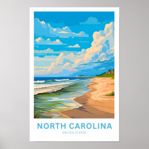 Impressão Viagem dos Estados Unidos da Carolina do