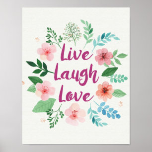 Impressão vivo das canvas do amor do riso