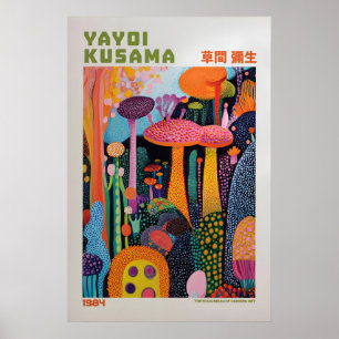 Impressão Yayoi Kusama, Impressão de Arte Moderna,