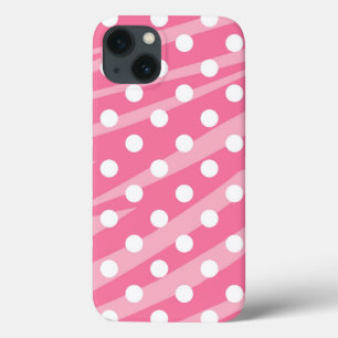 Impressão Zebra de Pontos Rosa