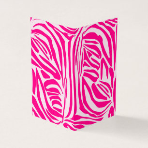 Impressão zebra rosa
