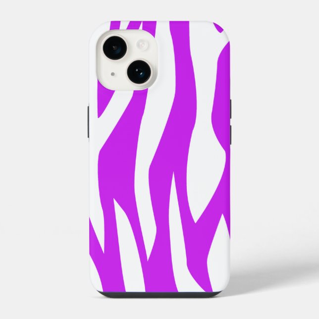 Impressão Zebra Roxa (Verso)