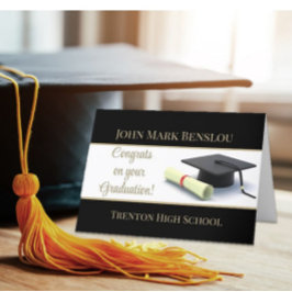 IMPRESSIONANTE, Formando Parabéns! Cartão de Gradu