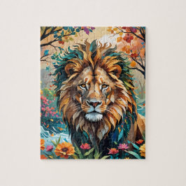 Impressionismo Lion Jigsee Quebra-cabeça