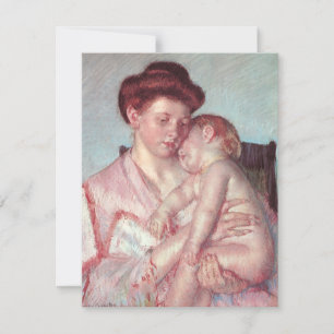 Impressionismo Vintage, Bebê Sonolento de Mary Cas
