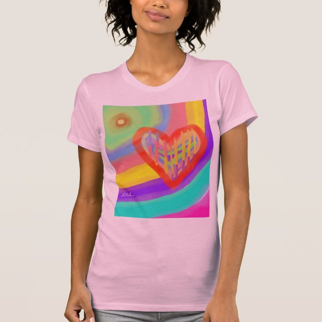 Impressionist Art Love T-Shirt (Frente)