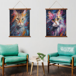 Impressionista Feline Gaze