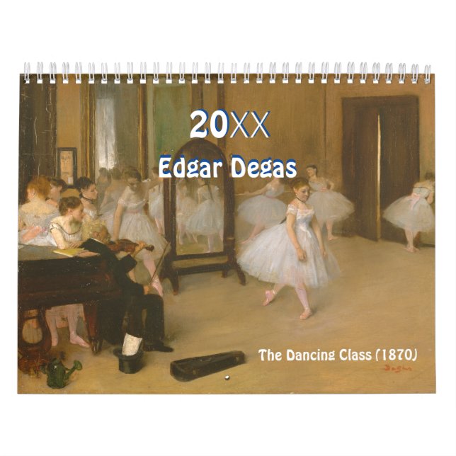 Impressionistas do Calendário Edgar Degas (Capa)