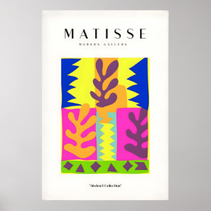 Impressões de Arte de Matisse - Folhas Abstratas C