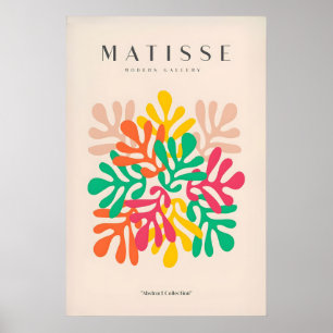 Impressões de Arte de Matisse - Folhas Coloridas I