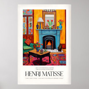 Impressões de Arte de Matisse - Interior Aconchega