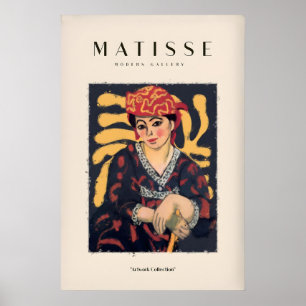 Impressões de Arte de Matisse - Mulher em Vestido
