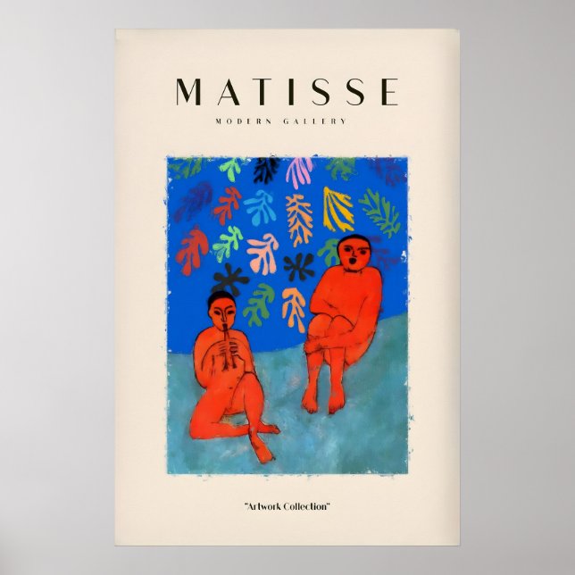 Impressões de Arte de Matisse - Poster de Duas Fig (Frente)
