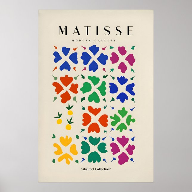 Impressões de Arte de Matisse - Poster de Grade Fl (Frente)