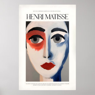 Impressões de Arte de Matisse - Poster de Retrato 