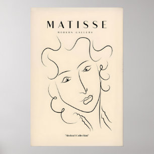 Impressões de Arte de Matisse - Rosto de Mulheres