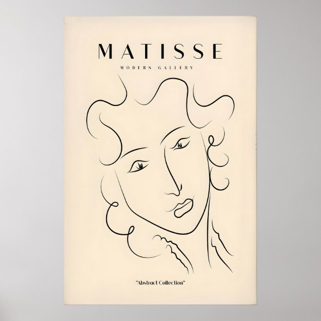 Impressões de Arte de Matisse - Rosto de Mulheres  (Frente)