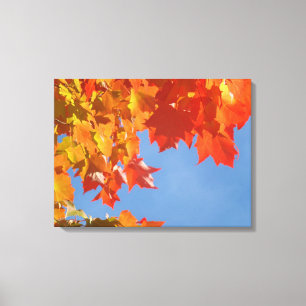 Impressões de arte fina da natureza em tela Folhas