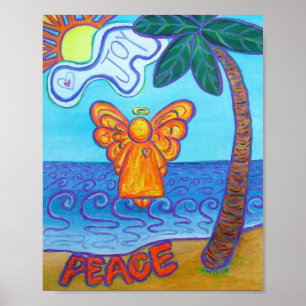 Impressões de arte personalizada do Angel Beach Gu