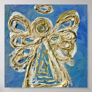 Impressões de Arte Poster do Anjo do Guardião Az