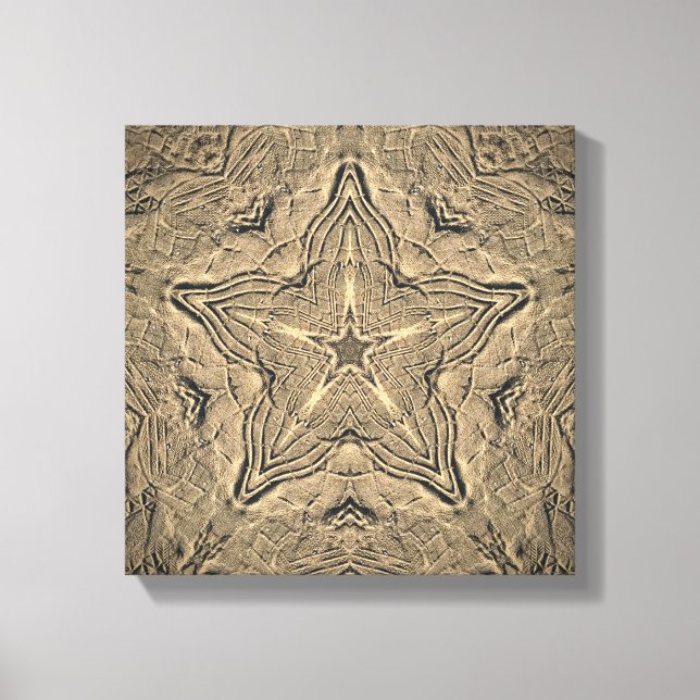 impressões de calçado na Areia Mandala 2 (Frente)