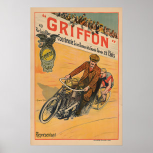 Impressões de Cartazes de Bicicleta Vintage Griffo