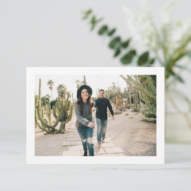 Impressões de Fotografias Personalizadas com Borda (Em pé/Frente)