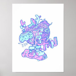 Impressões De Maçã De Natal Original