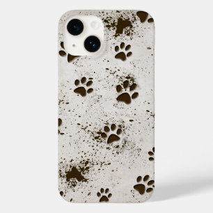Impressões de pata de cães moda