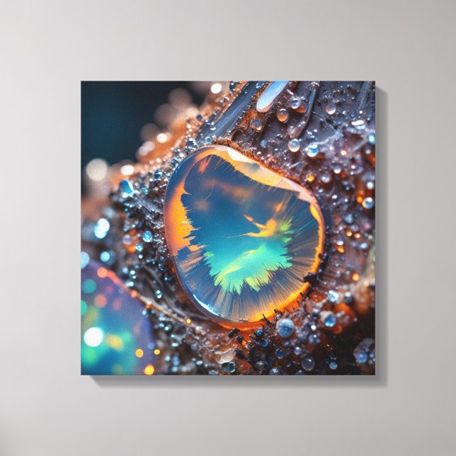 Impressões em Tela (Fire Opal-4) (Frente)