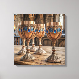 Impressões em Tela (Taças Douradas-5)