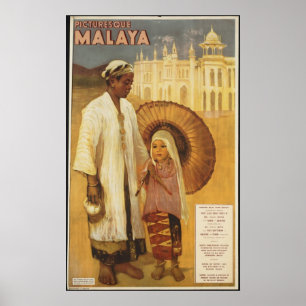 Impressões retros do anúncio do poster das viage