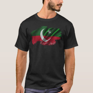Imran Khan PTI Camisa de bandeira Primeiro-Ministr
