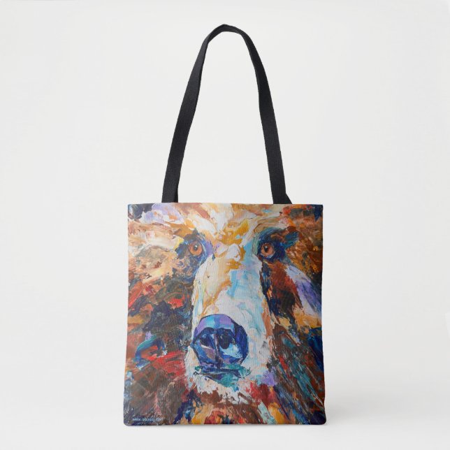 In the Bear's Gaze Tote Bag (Frente)