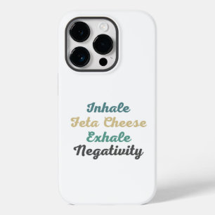 Inalar a Capa de telefone de Negatividade do Queij