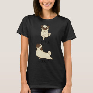 Inalar Pug Yoga Classic T-Shirt 815