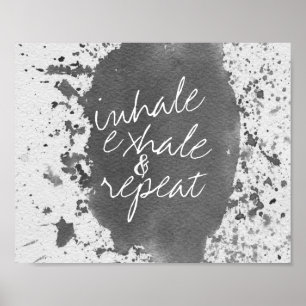 inale expiram o texto do poster na arte da