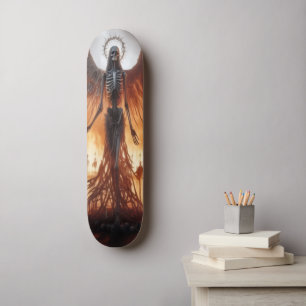 Incêndio no skate Deck
