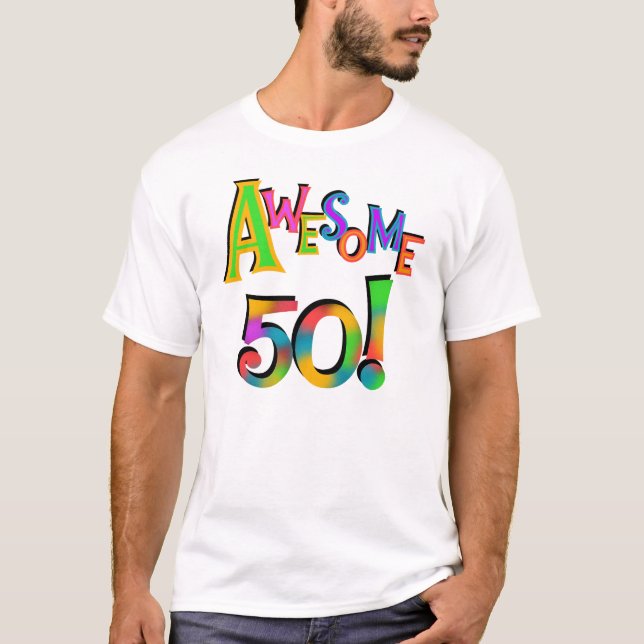 Incrível 50 t-shirts e presentes (Frente)