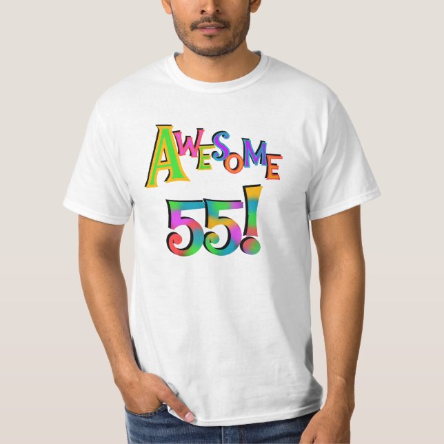 Incrível 55 t-shirts e presentes (Frente)