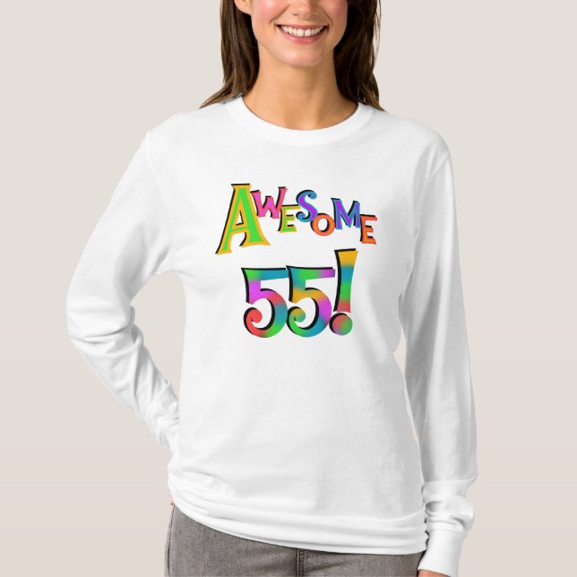 Incrível 55 t-shirts e presentes (Frente)