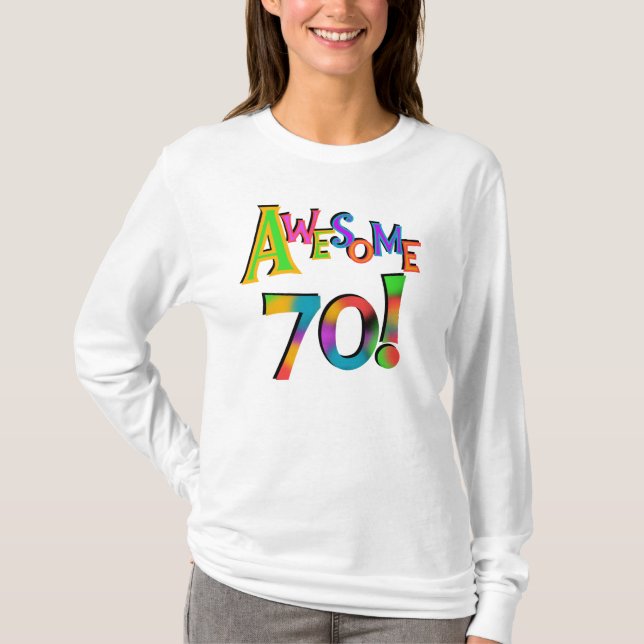 Incrível 70 t-shirts e presentes (Frente)