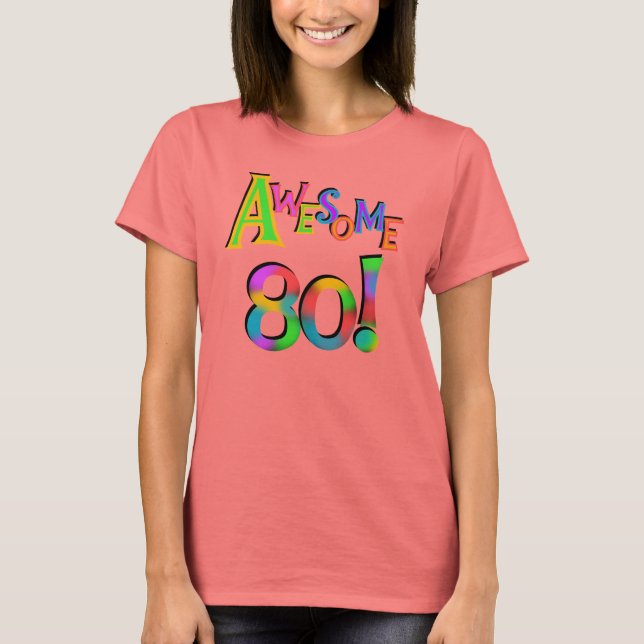Incrível 80 t-shirts e presentes (Frente)